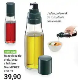 GrandCHEF Rozpylacz do oleju/octu z lejkiem 250 ml