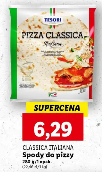 Lidl CLASSICA ITALIANA Spody do pizzy 280 g oferta