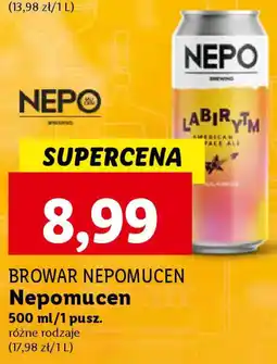 Lidl BROWAR NEPOMUCEN Nepomucen 500 ml oferta