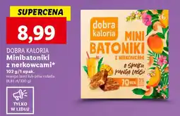 Lidl DOBRA KALORIA Minibatoniki z nerkowcami 102 g oferta
