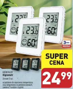 ALDI KRONTALER Higrometr 3 szt. oferta