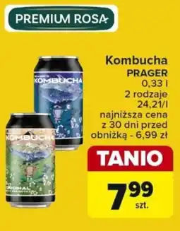 Carrefour Kombucha PRAGER 0,33 l oferta