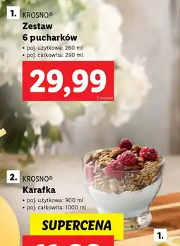 Lidl KROSNO Zestaw 8 pucharków oferta