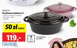 Lidl Ernesto Brytfanna żeliwna 4 l oferta
