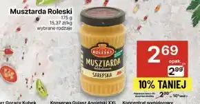 Delikatesy Centrum Firma Roleski Musztarda delikatesowa sarepska 175 g oferta