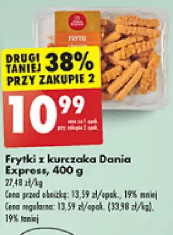 Biedronka Frytki z kurczaka Dania Ekspress, 400 g oferta
