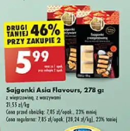 Biedronka Sajgonki Asia Flavours, 278 g oferta