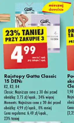 Biedronka Rajstopy Gatta Classic 15 DEN oferta