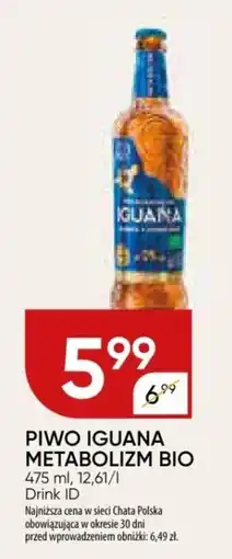 Chata Polska PIWO IGUANA METABOLIZM BIO 475 ml oferta