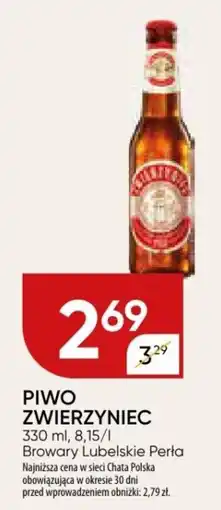 Chata Polska PIWO ZWIERZYNIEC 330 ml oferta