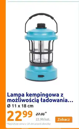Action Lampa kempingowa z możliwością ładowania 11 x 18 cm oferta