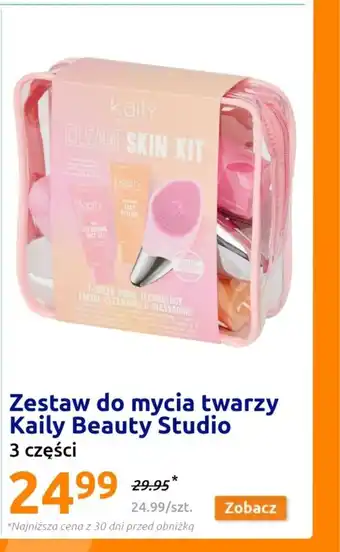 Action Zestaw do mycia twarzy Kaily Beauty Studio 3 części oferta