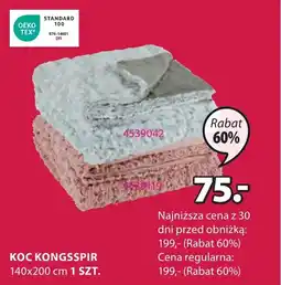 JYSK KOC KONGSSPIR 140x200 cm oferta
