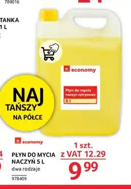 Selgros Płyn do naczyń Economy 5 l oferta