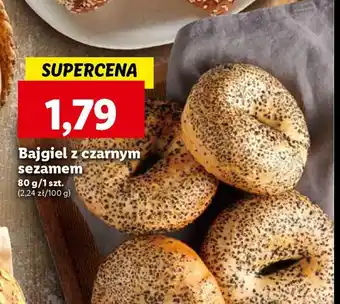 Lidl Bajgiel z sezamem oferta