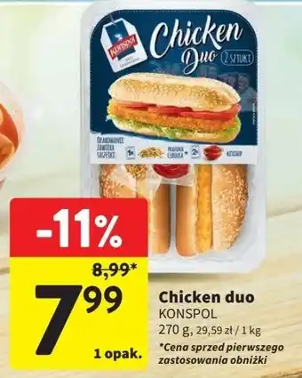 Intermarche Chicken duo Konspol oferta