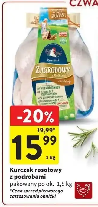 Intermarche Kogut zagrodowy Drosed oferta