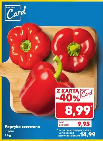 Kaufland Papryka Kaufland 1 kg oferta