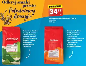Biedronka Kawa ziarnista Juan Voldez oferta