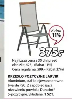 JYSK Krzesło Larvik oferta