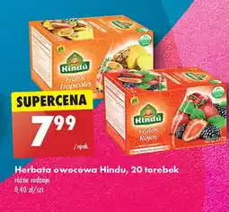 Biedronka Herbata mixed berries Hindu oferta
