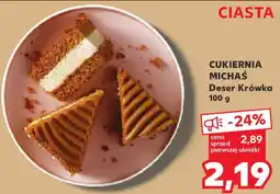 Kaufland CUKIERNIA MICHAŚ Deser Krówka 100 g oferta