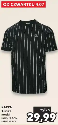Kaufland KAPPA T-shirt męski oferta