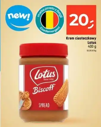 Dealz Krem ciasteczkowy Lotus 400 g oferta