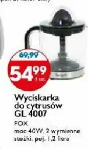 E.Leclerc Wyciskarka gl 4007 1 SZT oferta