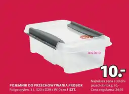 JYSK POJEMNIK DO PRZECHOWYWANIA PROBOX 3l 20x29x10cm oferta