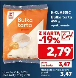 Kaufland K-CLASSIC Bułka tarta 450 g oferta