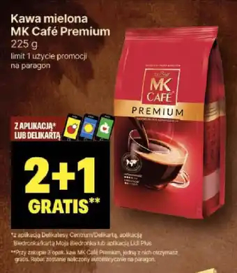 Delikatesy Centrum Kawa mielona MK Café Premium 225 g oferta