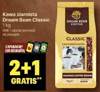 Delikatesy Centrum Kawa ziarnista Dream Bean Classic 1 kg oferta