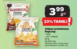 Netto Chipsy proteinowe Popcrop oferta