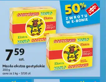 Auchan Masło ekstra gostyńskie 200 g oferta