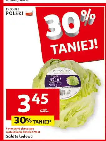 Auchan Sałata lodowa oferta