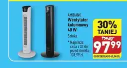 ALDI AMBIANO Wentylator kolumnowy 40 W oferta
