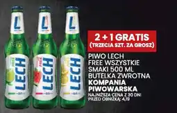 Wafelek PIWO LECH FREE WSZYSTKIE SMAKI 500 ML KOMPANIA PIWOWARSKA oferta