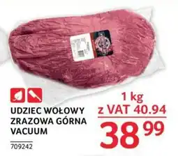 Selgros UDZIEC WOŁOWY ZRAZOWA GÓRNA VACUUM 1 KG oferta