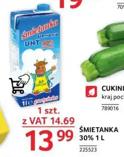 Selgros ŚMIETANKA 30%, 1 L oferta