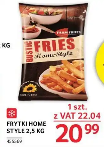 Selgros FRYTKI HOME STYLE 2,5 KG oferta