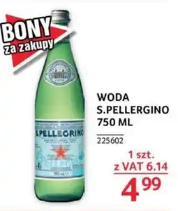 Selgros WODA S. PELLERGINO 750 ML oferta
