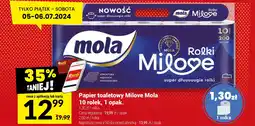 Twój Market Papier toaletowy Milove Mola 10 rolek oferta