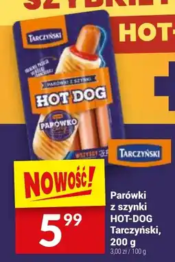 Twój Market Parówki z szynki HOT-DOG Tarczyński, 200 g oferta