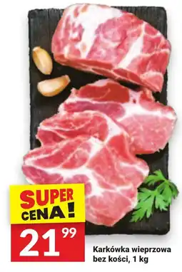 Twój Market Karkówka wieprzowa bez kości, 1 kg oferta