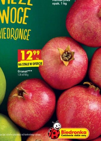 Biedronka Granat 1kg oferta