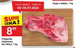 Podgardle wieprzowe bez skóry, 1 kg