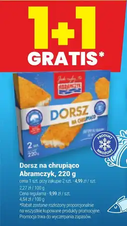 Twój Market Dorsz na chrupiąco Abramczyk, 220 g oferta