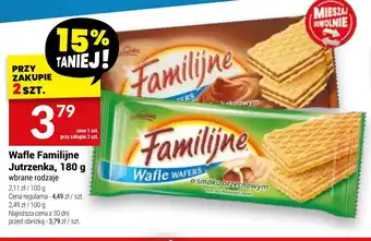 Twój Market Wafle Familijne Jutrzenka, 180 g oferta