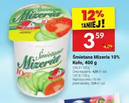 Twój Market Śmietana Mizeria 10% Koło, 400 g oferta